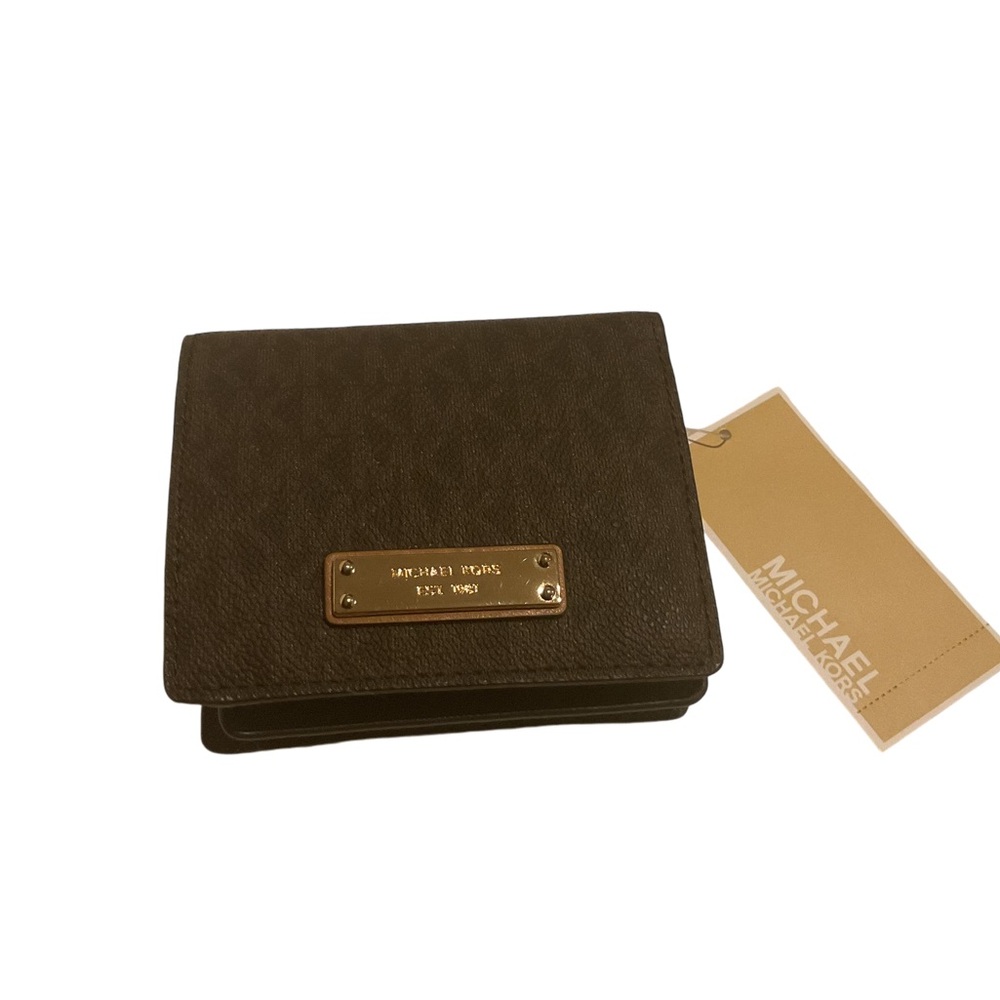 NWTMicheal kors jet set travel carryall card case
